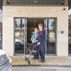The convenience of the entrance driveway to the front reception area is enjoyed by residents and their guests.
